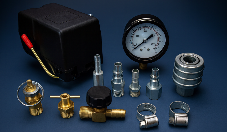 Kits de serviço e peças para compressores